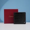 Ví ngắn Cartier Black Crocodile - TTA4092
