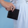 Ví ngắn Cartier Black Crocodile - TTA4092