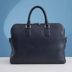 Cặp Tài Liệu Louis Vuitton Navy Blue Taurillon Size 37