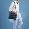 Cặp Tài Liệu Louis Vuitton Navy Blue Taurillon Size 37