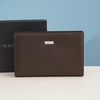 Clutch Burberry Saffiano (Nâu) - TTA4287