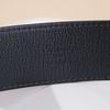 Thắt lưng Louis Vuitton Navy Blue Monogram Canvas Triped Size 85 - TTA4349