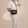 Túi đeo Louis Vuitton Taiga Rainbow Soft Trunk size 25