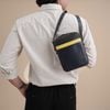 Túi đeo chéo Louis Vuitton Epi Slim Danube Graphite size 21