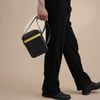 Túi đeo chéo Louis Vuitton Epi Slim Danube Graphite size 21