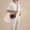 Túi đeo Louis Vuitton Mini Soft Trunk Black/Rainbow size 18
