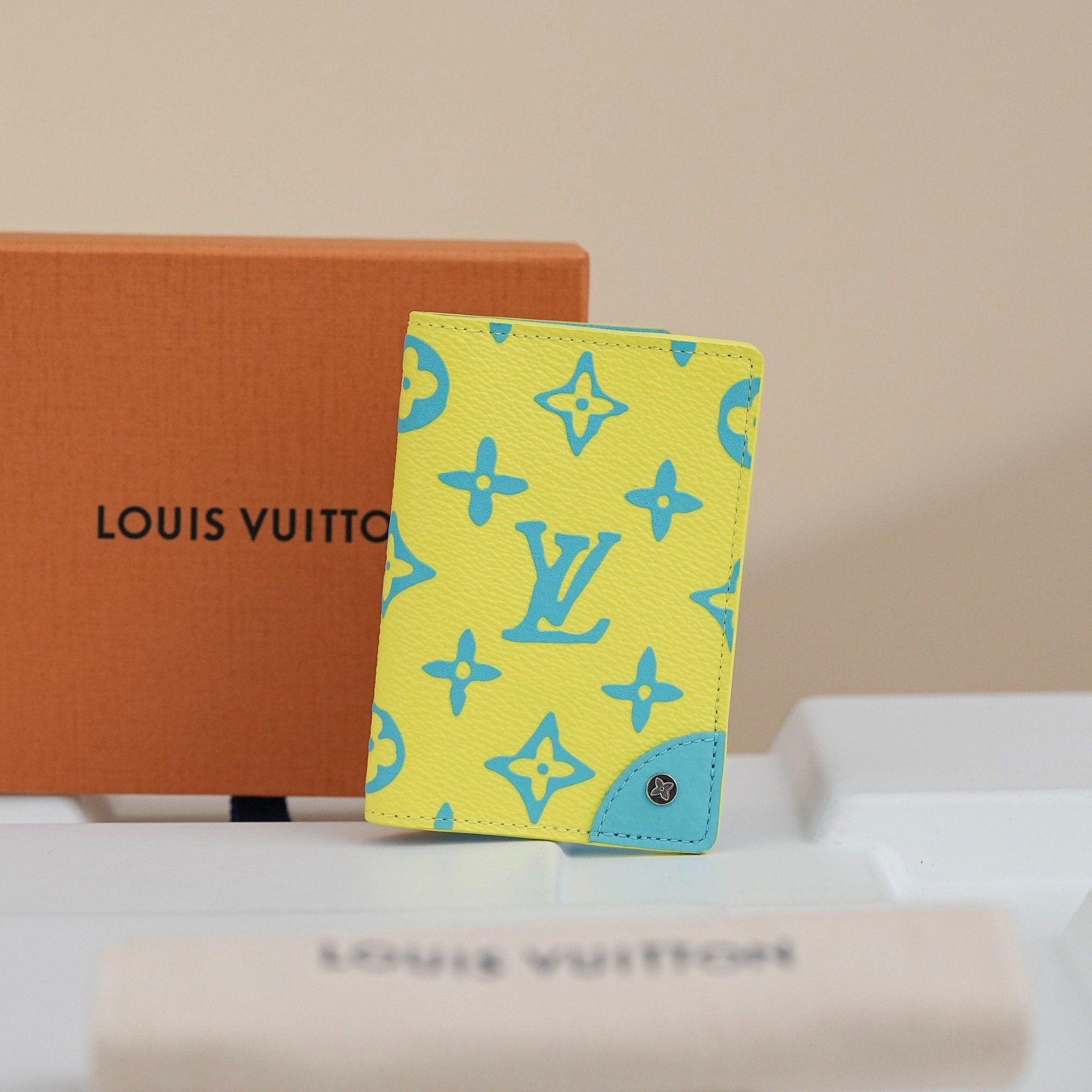 Ví đựng thẻ Louis Vuitton Organizer de Poche Yellow Cloth (Unisex)