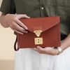 Clutch Louis Vuitton Sellier Dragonne Epi Brown - TTA4372