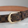 Thắt lưng Louis Vuitton Sun Tulle Riveted Damier Ebene size 95 - TTA4445