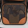 Túi đeo chéo Louis Vuitton x Nigo Amazone Damier Ebene Giant Brown - TTA4400