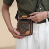 Túi đeo chéo Louis Vuitton x Nigo Amazone Damier Ebene Giant Brown - TTA4400