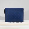 Clutch Louis Vuitton Pochette Voyage Monogram Racing Blue - TTA4417