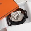 Thắt lưng Hermès H Buckle Reversible Togo size 100 - TTA4446
