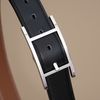 Thắt lưng Hermès Square J Stamp Quentin Reversible size 85 - TTA4549