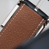 Thắt lưng Hermès Square J Stamp Quentin Reversible size 85 - TTA4549