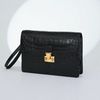 Clutch Cartier Black Crocodile Leather - TTA4602