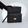 Clutch Cartier Black Crocodile Leather - TTA4602