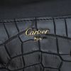 Clutch Cartier Black Crocodile Leather - TTA4602
