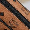 Clutch MCM Cognac Wash Bag size 29 - TTA4606