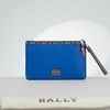Túi tài liệu Bally Switzerland Light Blue Stripe size 32 - TTA3822