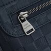 Túi đeo Louis Vuitton Navy Damier Infini District Messenger Size 28