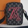 Túi đeo Louis Vuitton Danube Ink Upside Down Navy Blue size 21