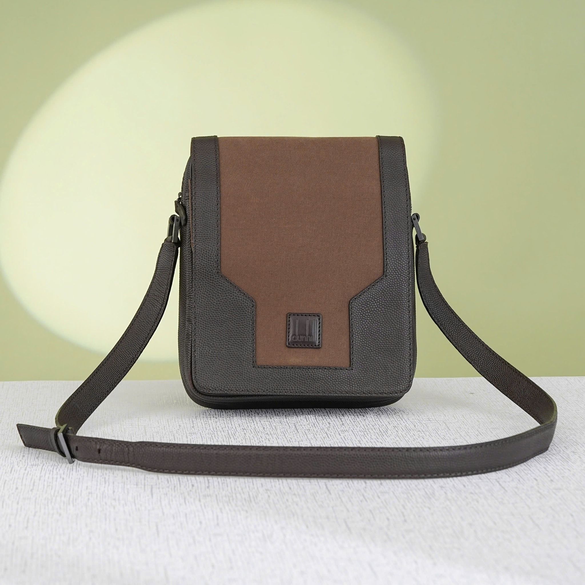 Túi đeo Dunhill England Canvas/Cowhide - TTA3359