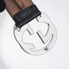 Thắt lưng Gucci Signature “GG” Monogram Calfskin/Cowhide size 100 - TTA4747