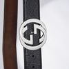 Thắt lưng Gucci Signature “GG” Monogram Calfskin/Cowhide size 100 - TTA4747