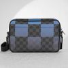 Túi đeo Louis Vuitton Alpha Messenger Giant Damier Bleu Ombre size 26