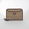 Clutch Burberry Brown Plaid Nova Check Canvas - TTA4734