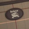 Clutch Burberry Brown Plaid Nova Check Canvas - TTA4734