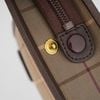 Clutch Burberry Brown Plaid Nova Check Canvas - TTA4734