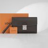 Clutch Louis Vuitton Taiga Belaia Heart Lock - TTA4843