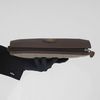Clutch Burberry Brown Plaid Nova Check Canvas/Saffiano - TTA4674