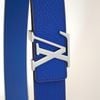 Thắt lưng Louis Vuitton Initiales Blue Taurillon size 90