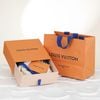 Thắt lưng Louis Vuitton Initiales Blue Taurillon size 90