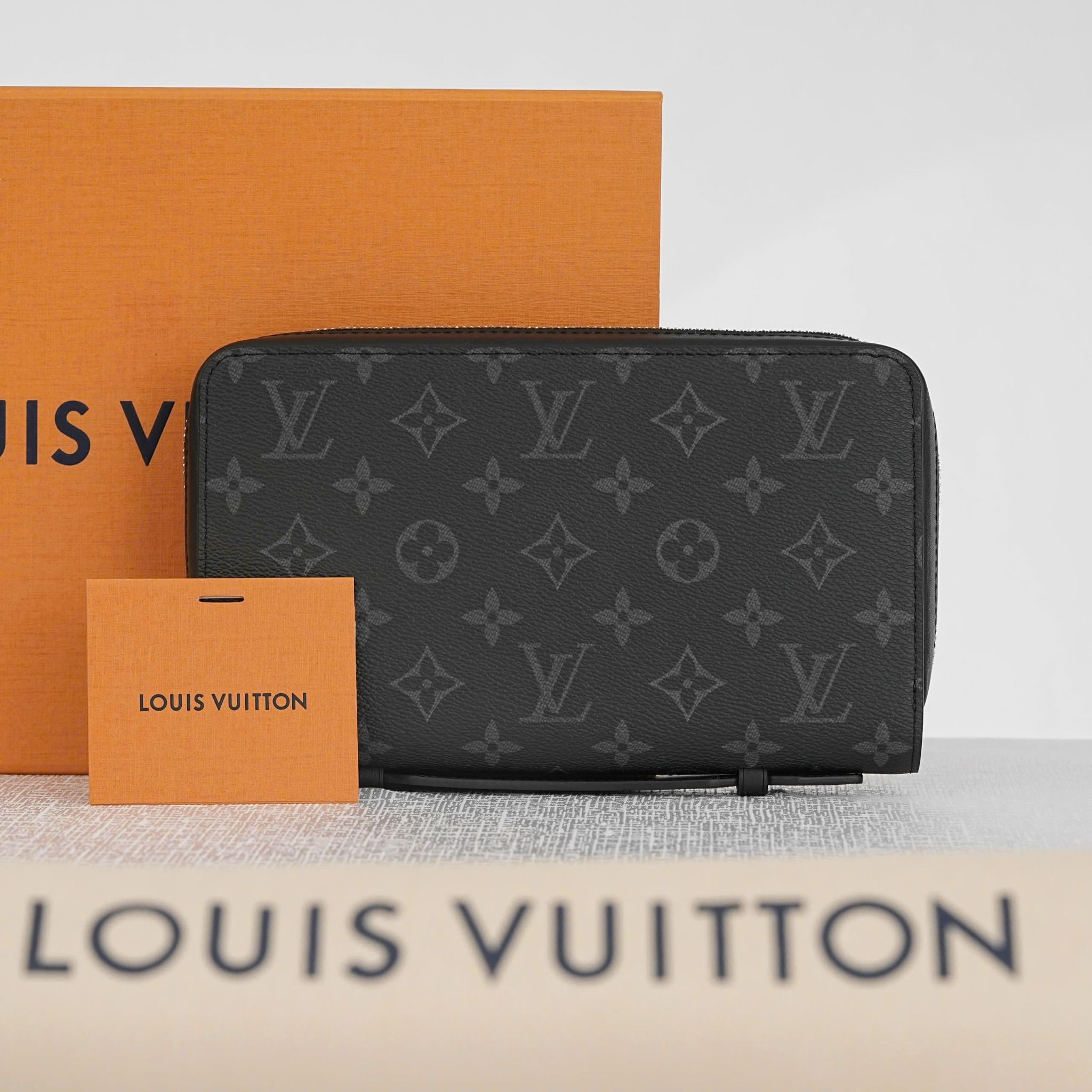 Clutch/ Zippy XL Louis Vuitton Monogram Eclipse - TTA4680