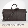 Túi du lịch Louis Vuitton Keepall Bandoulière Brown Damier Infini size 45 (Nâu) - TTA4691