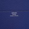 Clutch Zippy Hermès Globetrotter Agenda Lapis Bleu Togo - TTA4821