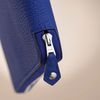 Clutch Zippy Hermès Globetrotter Agenda Lapis Bleu Togo - TTA4821