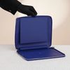Clutch Zippy Hermès Globetrotter Agenda Lapis Bleu Togo - TTA4821
