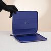 Clutch Zippy Hermès Globetrotter Agenda Lapis Bleu Togo - TTA4821