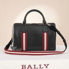 Túi đeo Bally Switzerland Duffle Stripe Calfskin size 29
