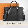 Cặp tài liệu Louis Vuitton Slim Porte Documents Voyage Black and Grey Edition size 37 - TTA4736