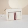 Clutch/ Pouch Bally Wristlet Bone Bovine (Trắng)