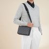 Túi đeo chéo Louis Vuitton Studio Messenger Onyx Damier Infini (New SS) size 23