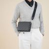 Túi đeo chéo Louis Vuitton Studio Messenger Onyx Damier Infini (New SS) size 23