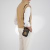 Túi đeo Louis Vuitton x Nigo Double Phone Pouch Damier Ebene Giant size 18 - TTA4723