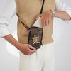 Túi đeo Louis Vuitton x Nigo Double Phone Pouch Damier Ebene Giant size 18 - TTA4723